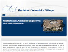 Tablet Screenshot of geolabswv.com